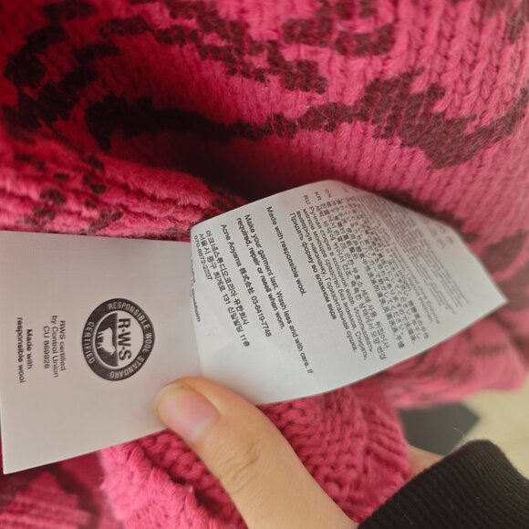 Acne Studios Jacquard Sweater - Picture 9 of 10